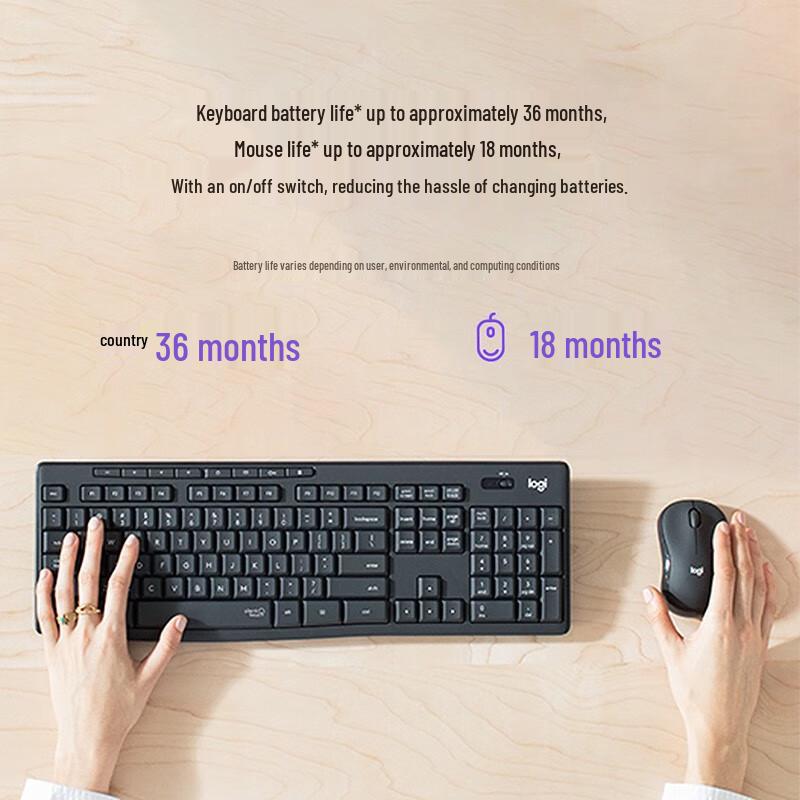 Logitech MK275 Wireless Keyboard and Mouse Combo