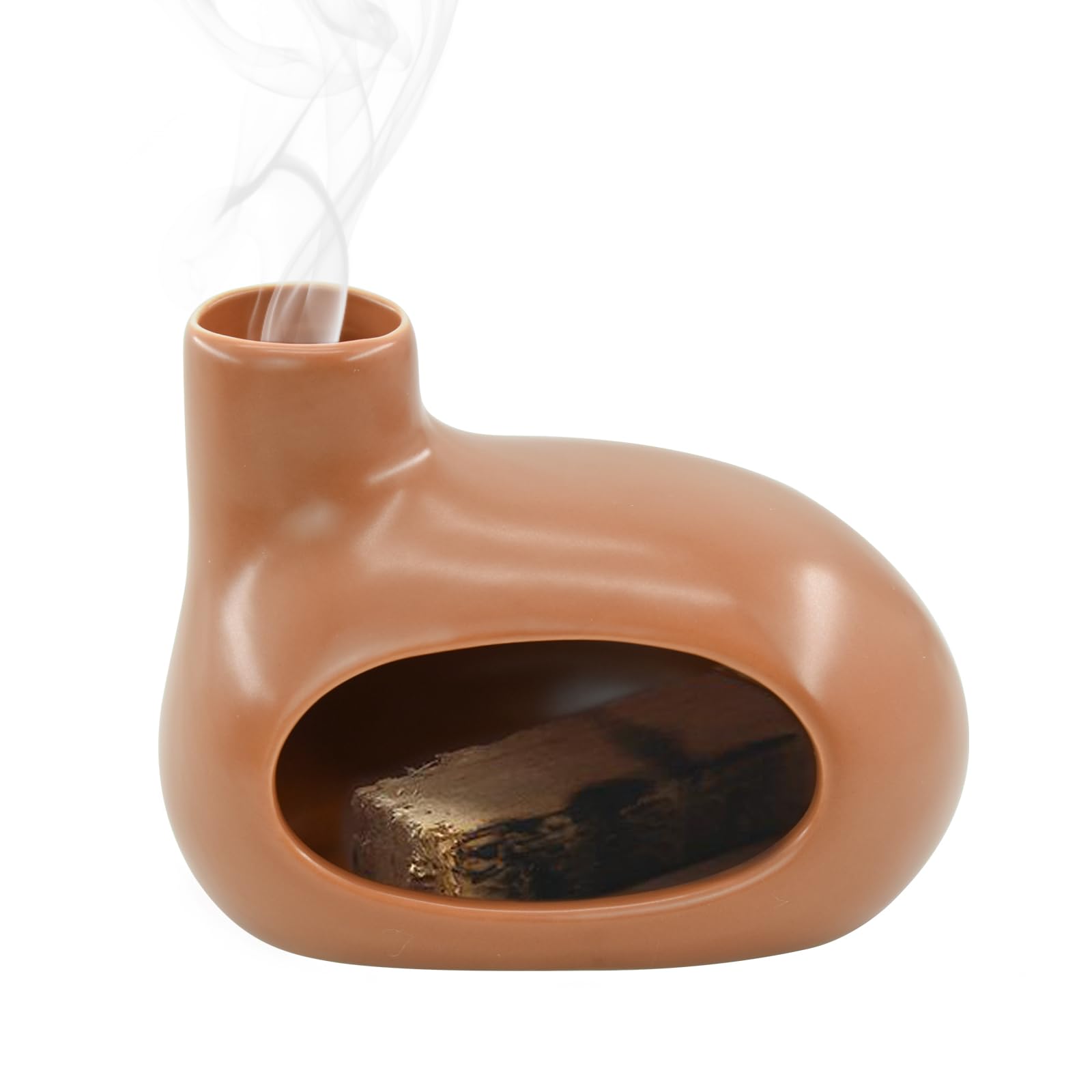 

MrMrKura Palo Santo Incense Burner, Palo Santo Holder, Sage Holder, Incense Wood, Ceramic, Palo Santo Stick Holder, Ceramic, Buddhist Altar