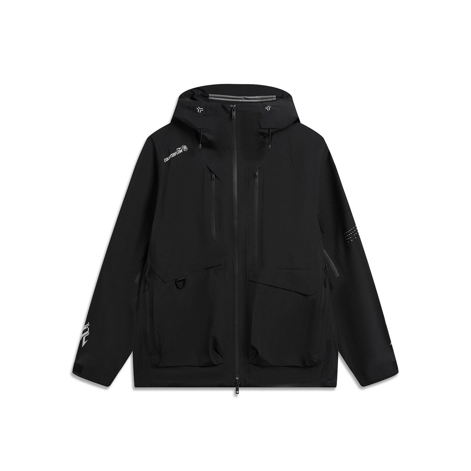 Li Ning Outdoor CF Suo Wan Long Jia Повседневная Свободная Удобная Дышащая Ветрозащитная Куртка Унисекс Куртка AEMW011-3 S