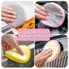 3/5/10Pcs Double Side Dishwashing Sponge Dish Washing Brush Pan Pot Dish Wash Sponges Household Cleaning Kitchen Tools