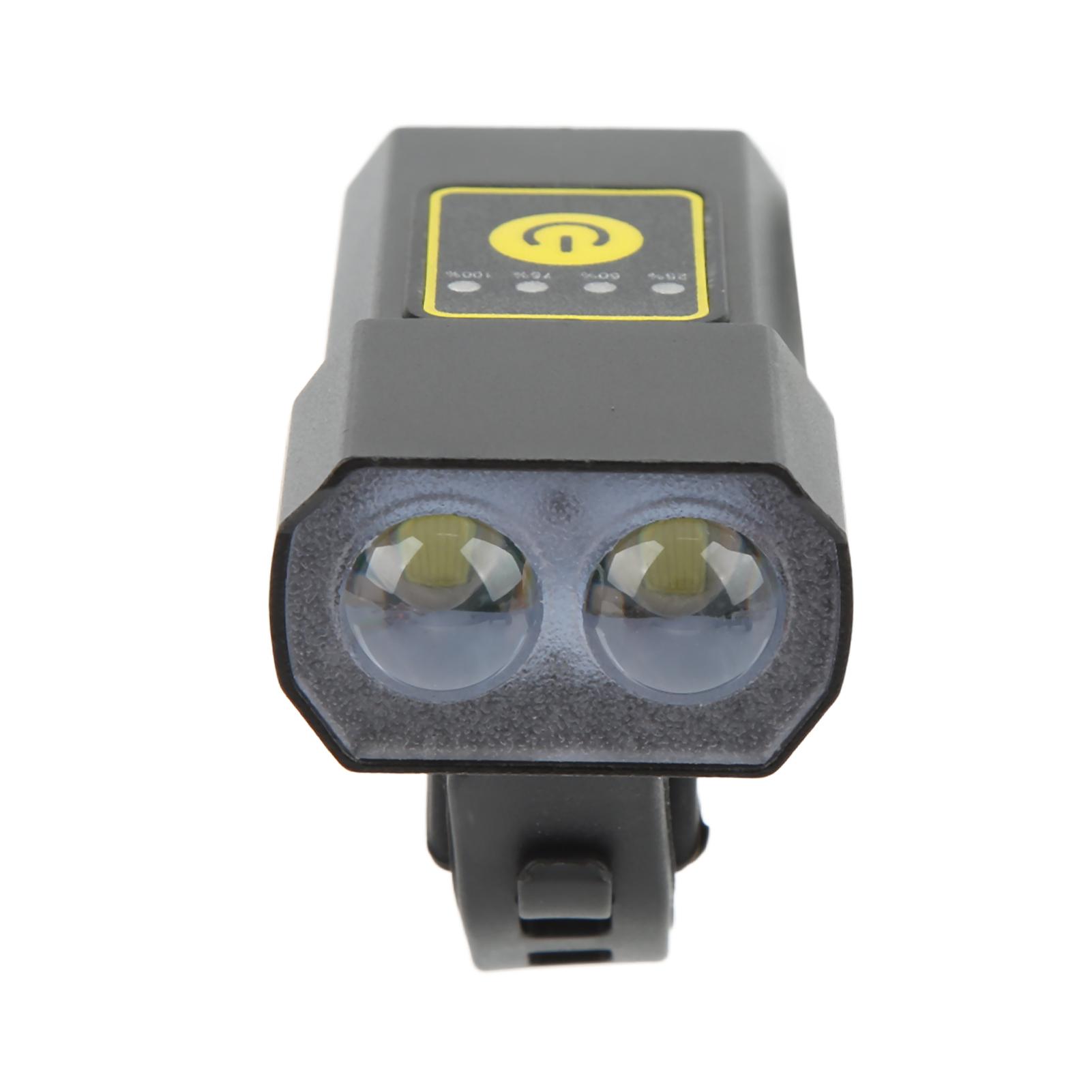 

Bike Front Light Waterproof Lightweight USB Rechargeable Bright Bicycle Front Headlight for Night Riding