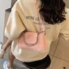 IELGY Korean Version Solid Color All-Match One-Shoulder Messenger Small Square Bag