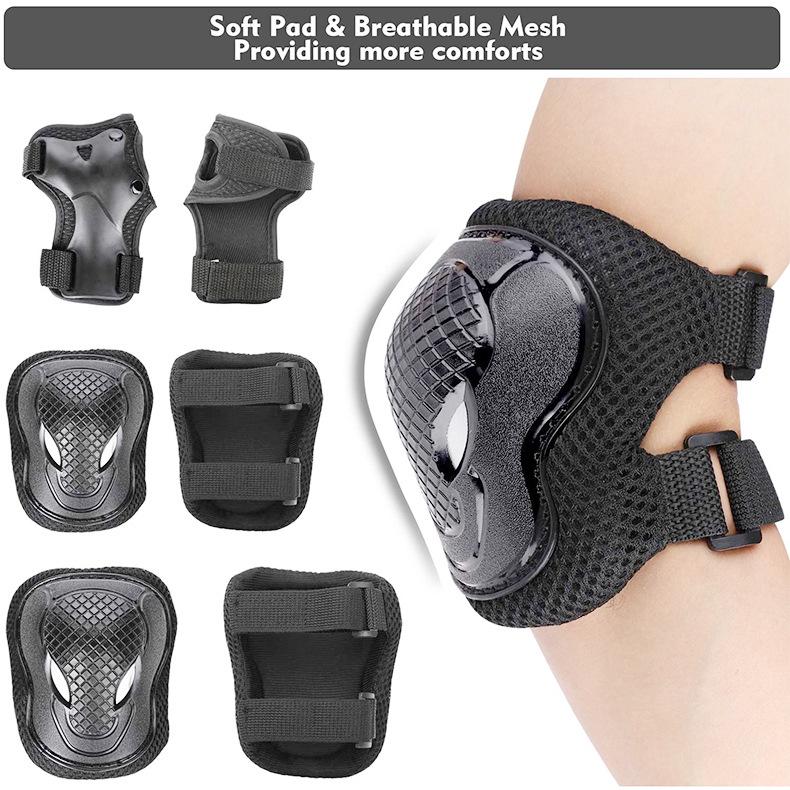 Children's Balance Bike & Sports Protective Gear Set: Ski, Skate, Knee Pads, Elbow Pads, Wrist Guards