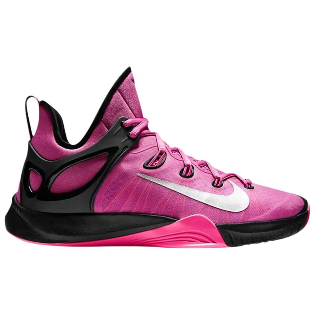 Kay Yow X Nike Hyperrev 2015 Slip Resistant Abrasion Resistant Low Top Basketball Shoes Men's Pink 705371-606