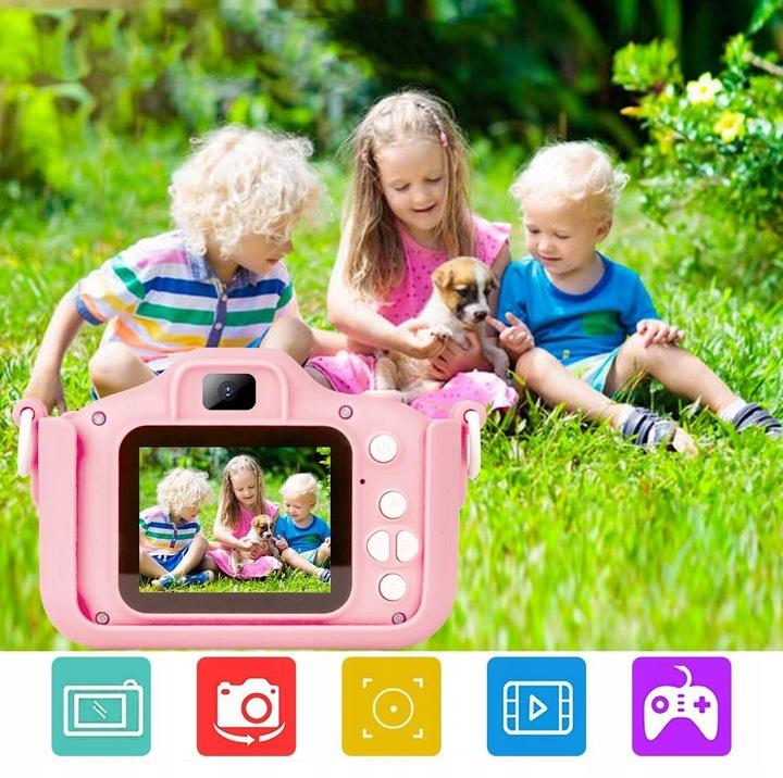 Kamera Cyfrowa Fotograficzny Zabawka Dla Dzieci, Z Karta 32 Gb I Czytnik