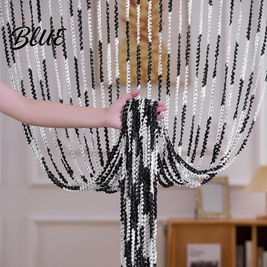 High-quality Door Curtain Decor Divider Wall Panel Decorative Tassel Spiral String Room Home Fringe Screen