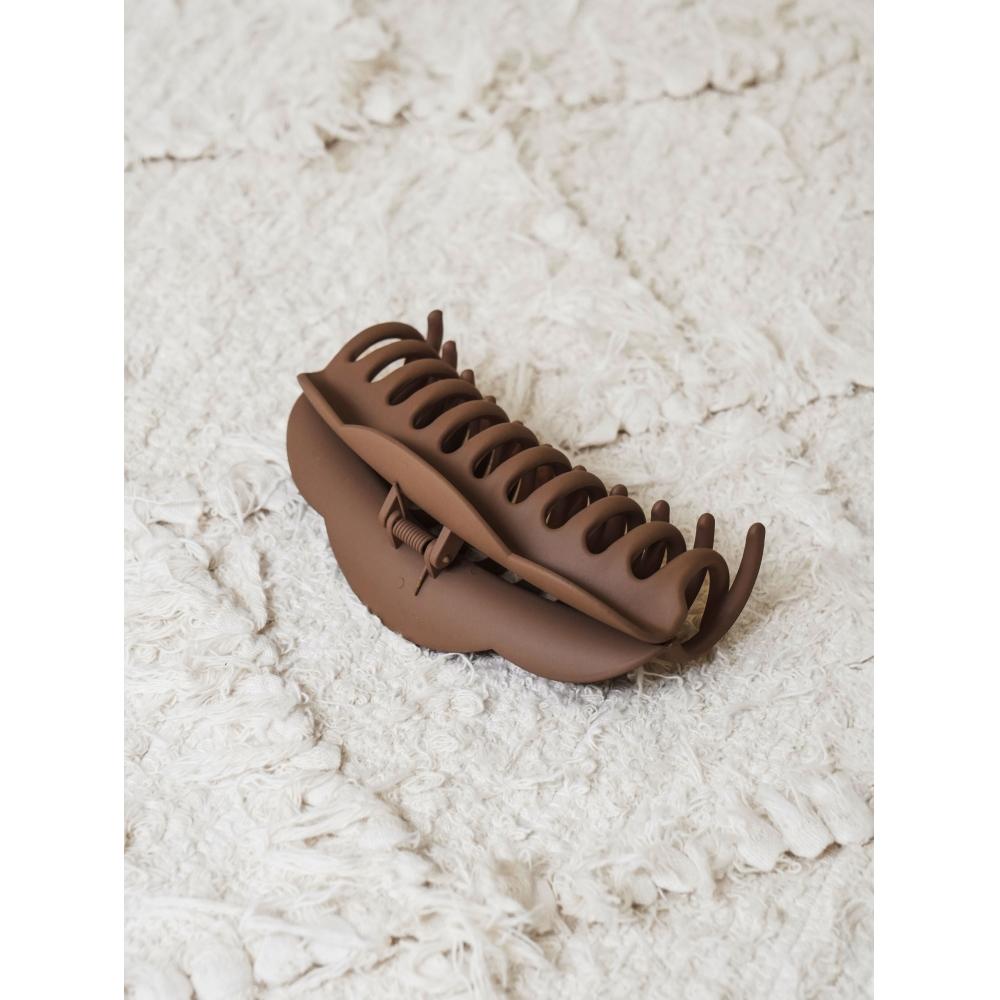 Daiso Matte Large Clip Brown
