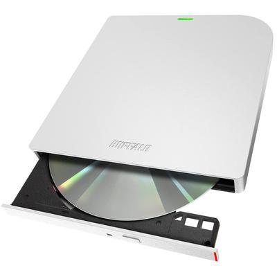 [Amazon.co.jp Exclusive] Buffalo USB 3.2 (Gen1)/3.0 External DVD/CD Drive with Writing Software, Bus Powered (Power Cable Included), Slim Portable, Ma