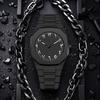 Arab Middle East Black Matte Oil Sense Plastic Men'S Watch Quartz Watch