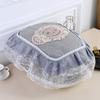 Universal Rice Cooker Dust Cover Air Fryer Cover Lace Rice Pot Cover Kitchen Electric Pressure Cooker Protector Dustproof Cover