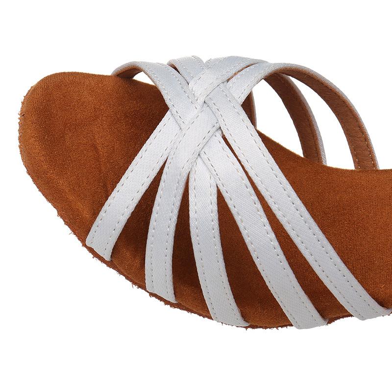 Buty damskie profesjonalne buty do tańca towarzyskiego/latynoamerykańskiego buty do tańca satynowe tango eleganckie buty do tańca towarzyskiego impreza bal towarzyskie walc taniec obcasy