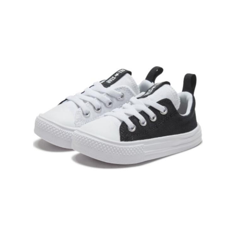 Converse Chuck Taylor All Star Cushioning, Wear Resistant Toddler Shoes Black White Infant And Toddler 767341C
