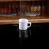 1/12 Dollhouse Simulation Pure White Simple Cup Model Dollhouse Miniature Kitchen Decoration Micro Scene Construction Props