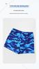Customizable Quick-Dry Camouflage Swimwear: Boys' Plus Size Two-Piece Swimsuit for Kids