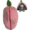 Relaxation Breathing Plush, Sleeping Animal Toy,Soft Light-Up Music Ass, Realistic Breathings Motion, Comfort Sleep Aid for Kids