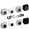 Car Backup Camera Metal HD Reverse Camera Mini Front View / Rear View Cameras 8 LEDs Lights Night Vision Waterproof IP69