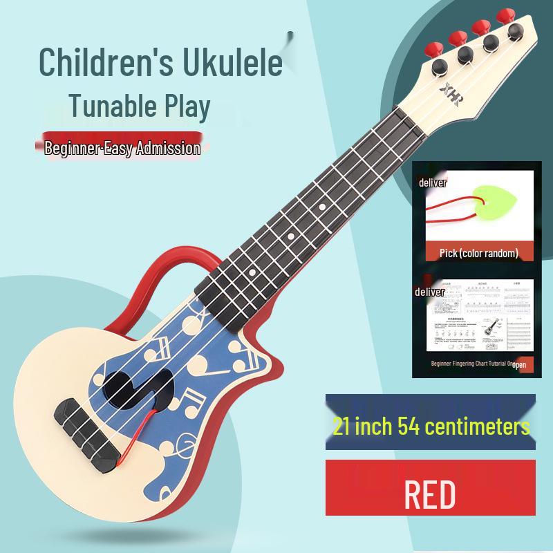 Kids' Musical Toy Ukulele: Playable Beginner Instrument for Boys and Girls