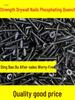 Mixed Pack Black Drywall Screws: High-Strength, Long, Hardened, Light Steel Keel, Bulk Cross