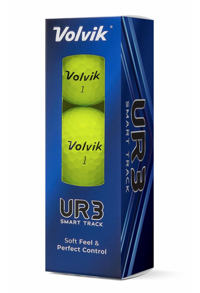 Volvik Golf Balls 2025 Model UR3 ST YEL(DZ) Genuine Product