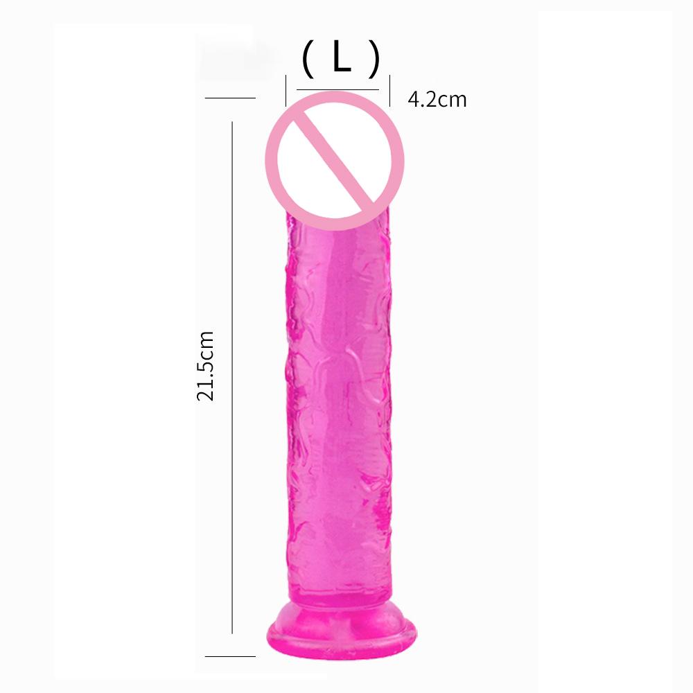 Realistic Dildo for Women Masturbation Suction Cup Soft Jelly Dildo Big Penis Anal Plug Erotic Sex Toy for Adult Sex Masturbator