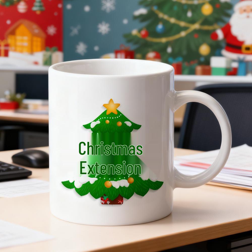 Festive Retro Ceramic Mug - New Year s Souvenir & Practical Breakfast Cup