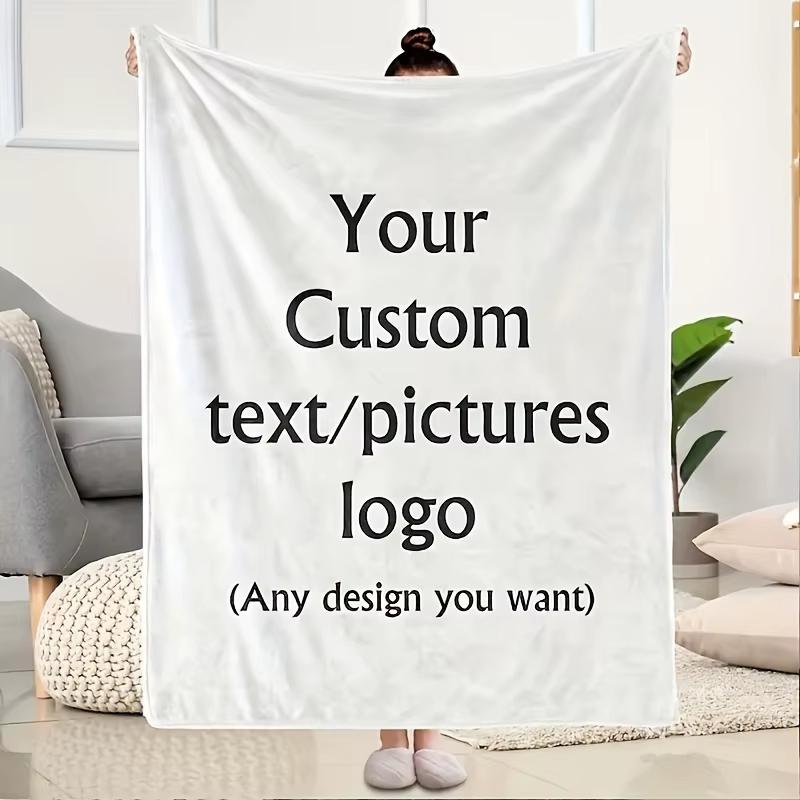 Custom Blanket With Picture Collage Blankets Birthday Souvenir Christmas Gifts Throw Blanket
