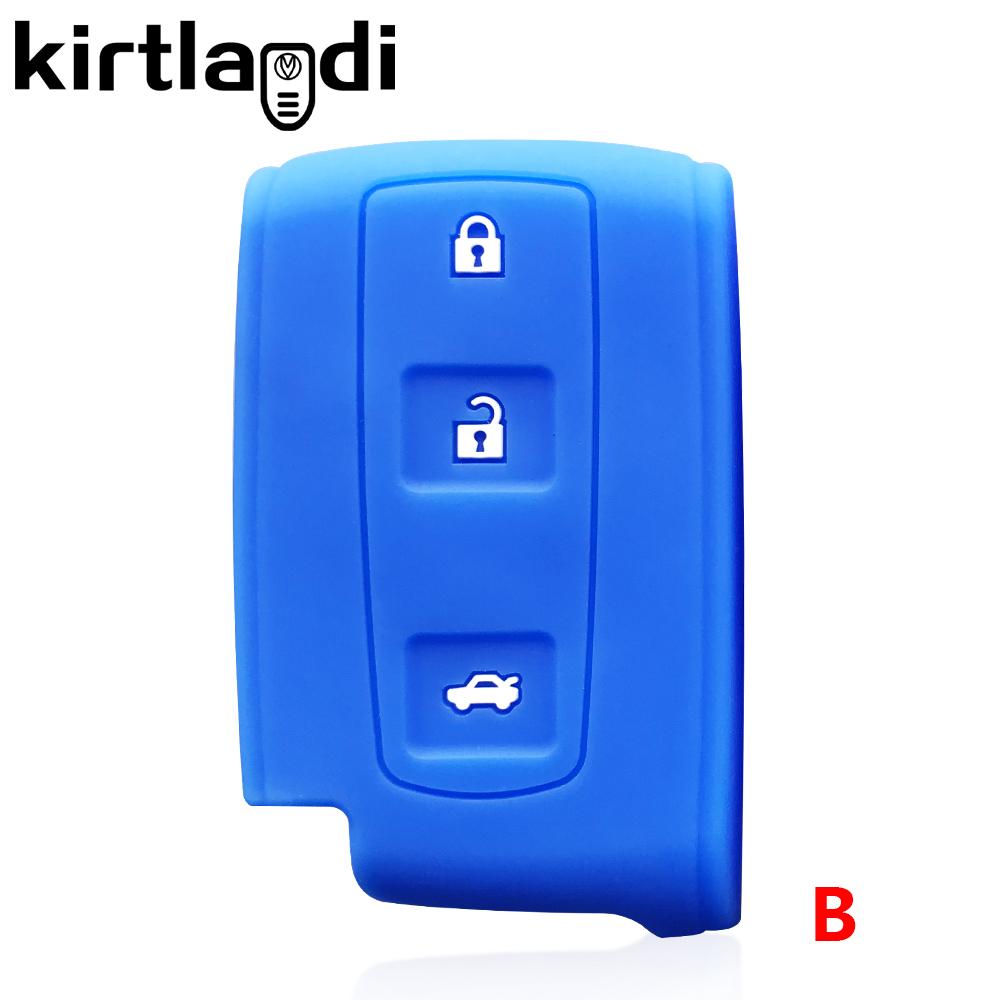 Case Key Shell Holder Fob Cover For Toyota Corolla Verso 2004 2005 2006 2007 2008 2009 Camry Prius 2 Buttons Smart Car Key Cover