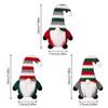 3pcs Exquisite Christmas Gnome Cutlery Cover Cartoon Xmas Tableware Storage Bag  Home Xmas Decor