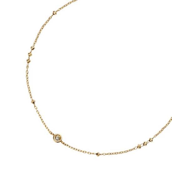 Bracelet K18 Yellow Gold Diamond Basic AGVB4830LSDI [Vendome Aoyama] [Official]