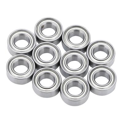 10 Stück MR105zz Chromstahl Mini-Kugellager 6000 U/min Verschleißfestes Zubehör für 3D-Drucker