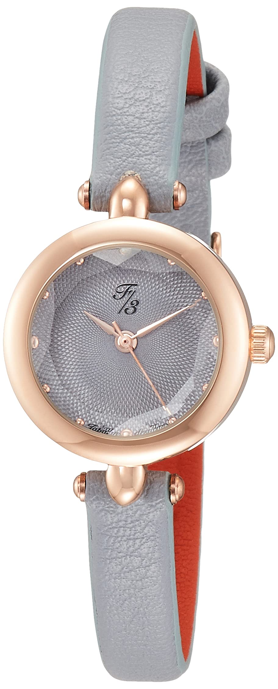 ALIAS F3 Classic Аналоговые часы с водонепроницаемым кожаным ремешком, FP005BK5, Женские, Серые