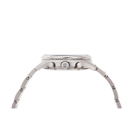 Orient SOLAR Solar Chronograph Watch, Made In Japan, with Manufacturer's Warranty, RN-TY0003L, Men's, Navy