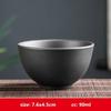 Retro Purple Clay Dragon Pattern Tea Bowl Zhu Mud Teacup Handmade Relief Dragon and Phoenix Tea Cup Portable Master Cup Tea Set