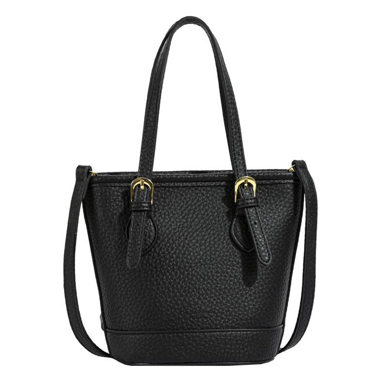Ielgy Bucket Bag Large Capacity Fashion Portable Korean Version One-Shoulder Casual Diagonal Bag