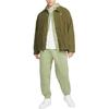 Nike Solo Swoosh Geborduurd Rits Hoodie Jas Heren Bovenkleding Groen DR0404-386