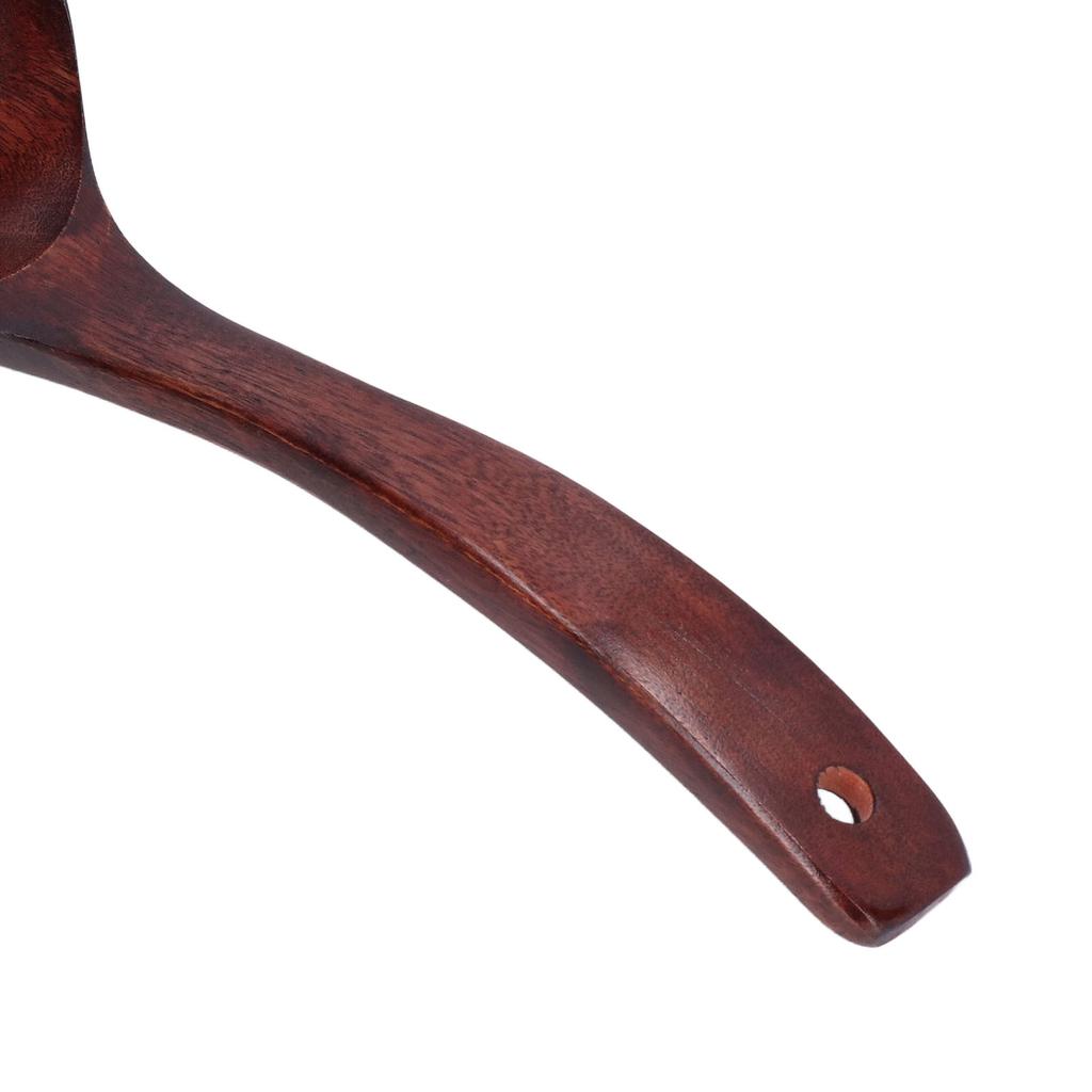 2Pcs Wooden Spoon Wood Scoop Ladle Handle Set Kit for Porridge Coffee Dessert