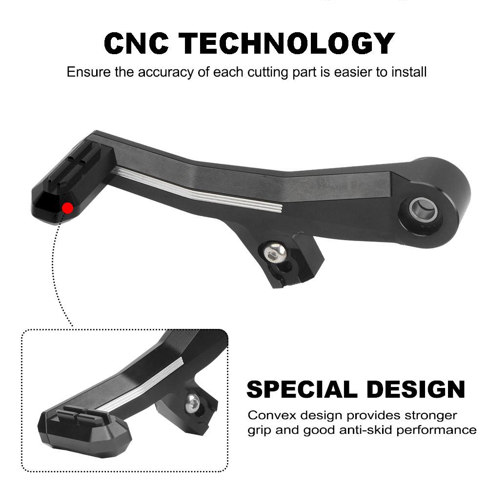 Manetă schimbător din aluminiu pentru BMW R1300GS 2023-2024 Suport de picior modificat
