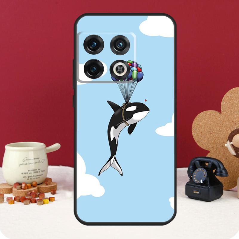 Orcas Killer Whales Cover For OnePlus 13 12 11 13R 12R 10 Pro 8T 10T OnePlus Nord CE 4 3 2 Lite N30 N20 N10 Case