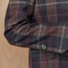 Maxza Multi Check Wool Blend Crop Jacket  Wine  Cd02qj300on
