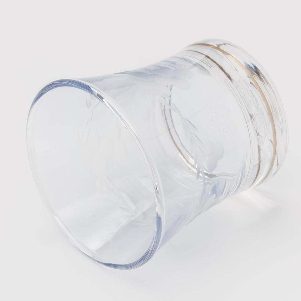 Otsuka Glass "Colorful Poem" Sake Glass, 120ml, Blue, Hana Kiriko, Made in Japan, 09126-15-1BL-1P