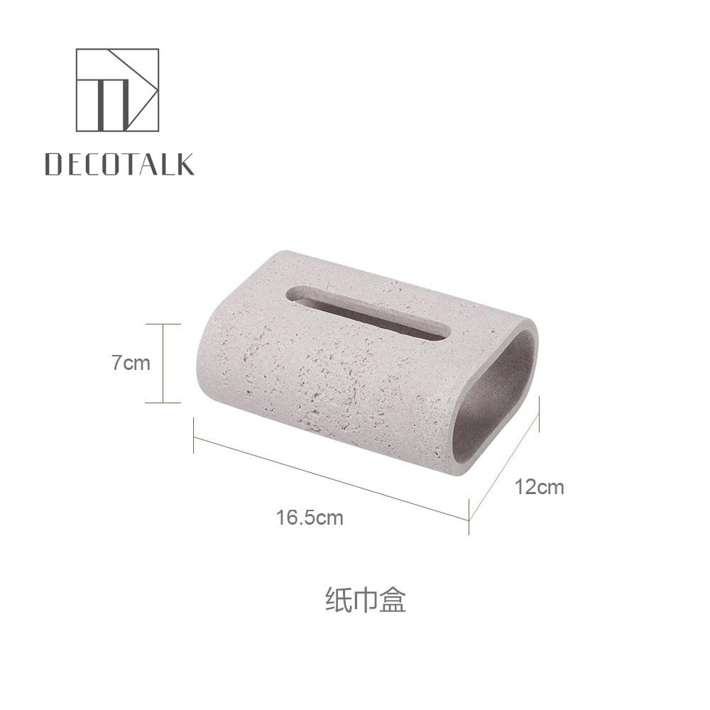 

Круглый Tissue Box в виде неровного каменного изваяния, Контейнер для хранения салфеток, Настольный органайзер, Держатель для бумажных полотенец, Декор для дома