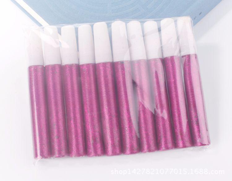 10pcs 10ml Handmade Decorative Graffiti Gold Powder Pigment Children's Painting DIY Colorful Gold Scallion Gel Pen