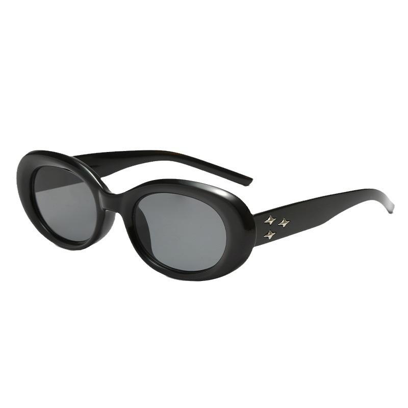 Autumn And Winter Millennial Babes Sunglasses Women'S Trendy Retro Cat'S Eye Street Shot Wearing Eve Sunglasses Men
