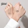 Mobius Band Circles Necklace Intertwined Rings Couple Strip Men Women