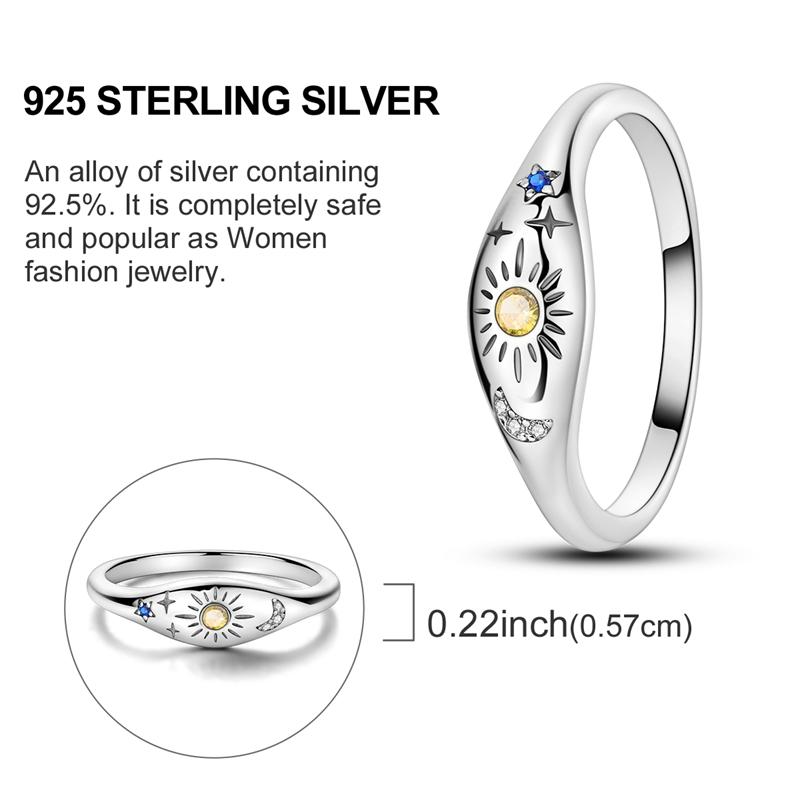 New Copper Rings Red Pink Blue Stone Rings Simple Stackable Women Authentic Rings Ideal For Wedding Party Jewellery Gift