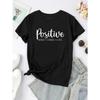 Letter Printing Female T-Shirts Personality Street Short Sleeve Tee Clothing Casual Breathable Women Tops