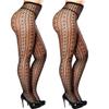 2 Pairs/Lot Plus Size Fishnet Tights Women Sexy Pantyhose Erotic Lingerie Sex Body Stockings Large Size Hollow Fishnet Pantyhose