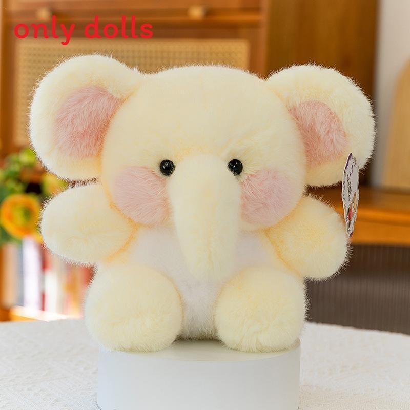Plush Elephant Toy For Kids Girls Boys Cute Cartoon Soft Stuffed Animal Gift