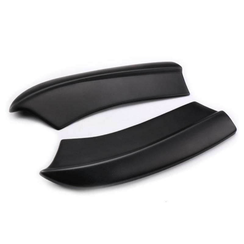 Rear Bumper Lip Diffuser Side Apron Spat PP Matte Black For 15-23 Dodge Charger