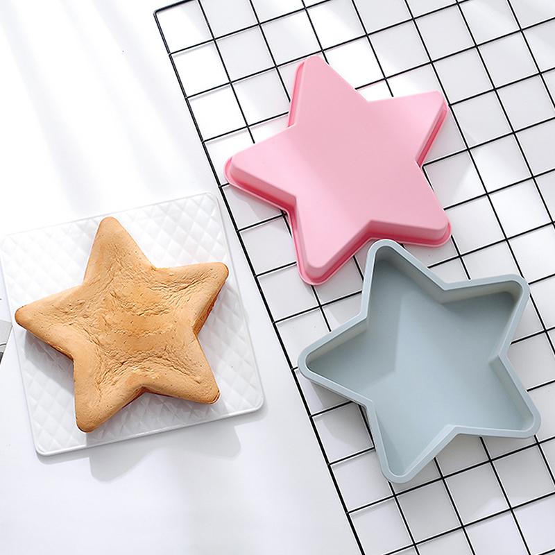 Star Shaped Cake Pan, Silicone Cake Molds, Silicone Baking Mold, Flexible Nonstick Baking Pans For Cakes, Cheese Cakes